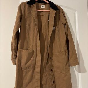 Vans Brown Utility Jacket with Black Collar